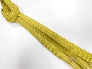 未使用品　正絹　撚り房　手組帯締め